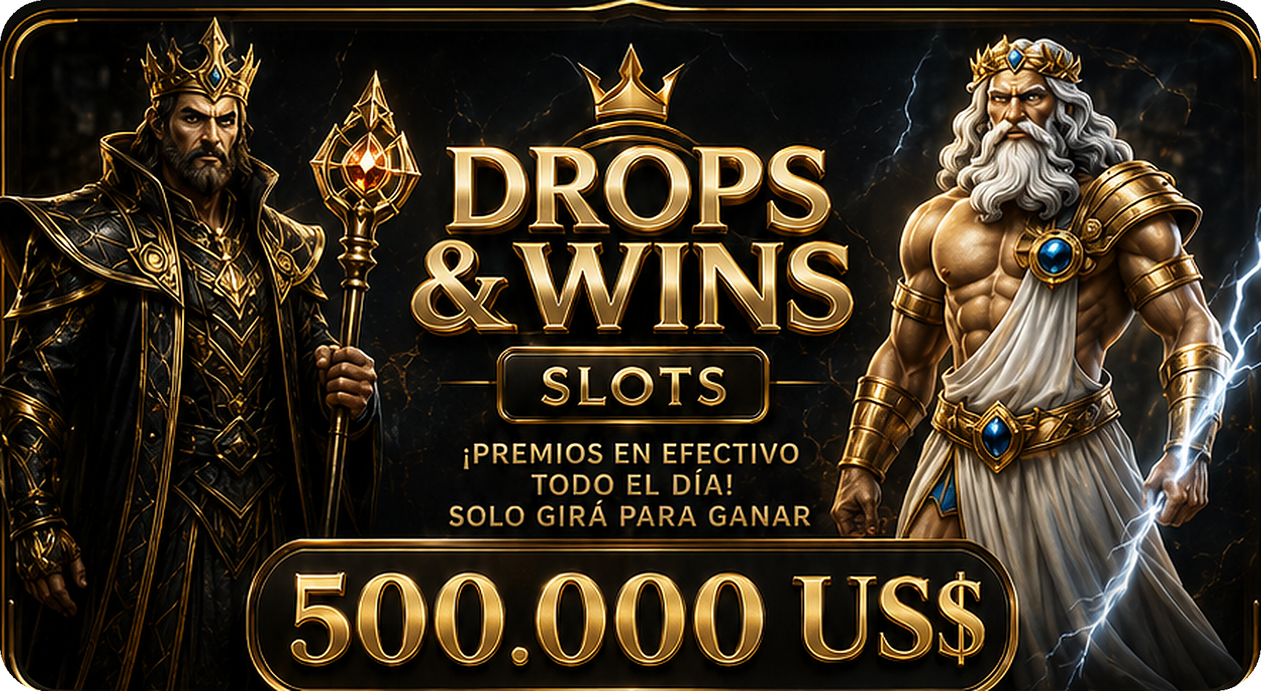 Drops and Wins Slots 500.000 USD